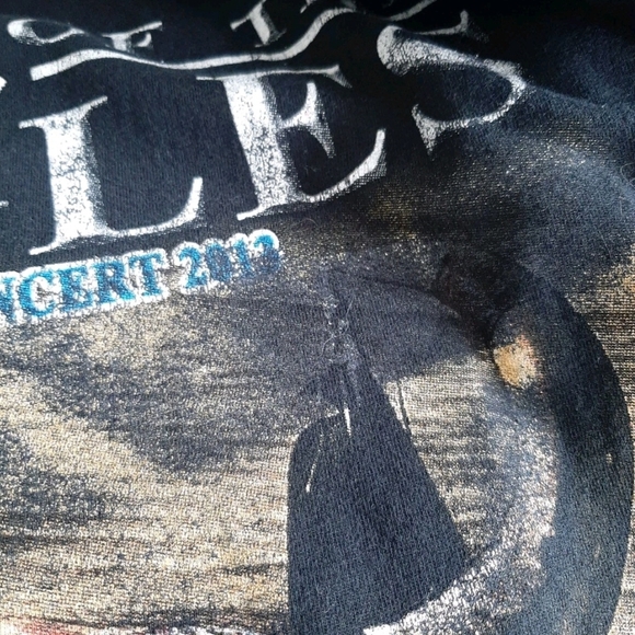 Eagles "History of the Eagles" Black Graphic Short Sleeve Tee - Picture 5 of 6